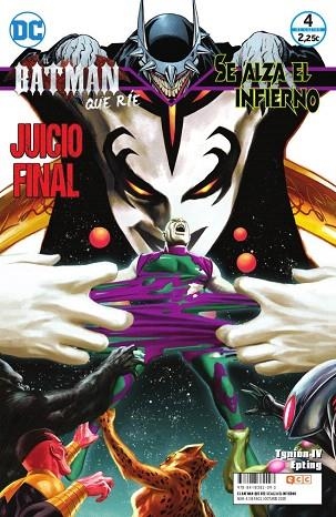 BATMAN QUE RÍE, EL: SE ALZA EL INFIERNO NÚM. 04 DE 4 | 9788418382093 | TYNION IV, JAMES | Llibreria Drac - Llibreria d'Olot | Comprar llibres en català i castellà online