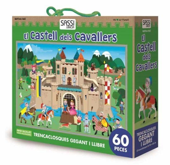 CASTELL DELS CAVALLERS, EL (PUZLE 60 PECES) | 9788418127687 | AA.DD. | Llibreria Drac - Llibreria d'Olot | Comprar llibres en català i castellà online