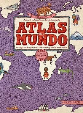 ATLAS DEL MUNDO (EDICIÓN PÚRPURA) | 9788417708832 | MIZIELINSKA, ALEKSANDRA; MIZIELINSKI, DANIEL | Llibreria Drac - Librería de Olot | Comprar libros en catalán y castellano online