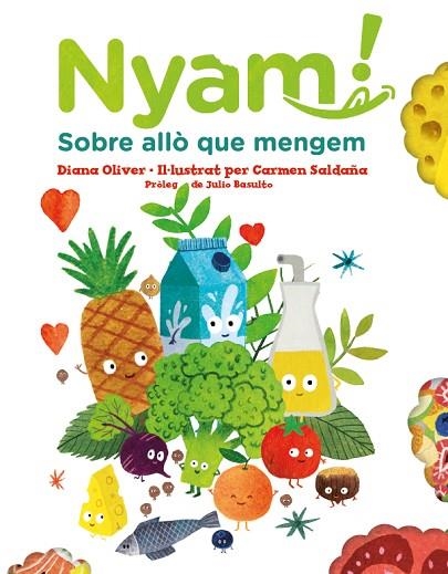 NYAM. SOBRE ALLÒ QUE MENGEM | 9788417497651 | OLIVER, DIANA | Llibreria Drac - Llibreria d'Olot | Comprar llibres en català i castellà online