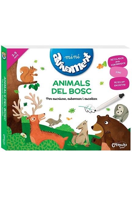 MINI AVIVAMENT ANIMALS DEL BOSC | 9789876378864 | ELS EDITORS DE CATAPULTA | Llibreria Drac - Llibreria d'Olot | Comprar llibres en català i castellà online