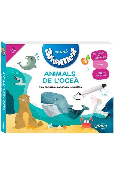 MINI AVIVAMENT ANIMALS DE L'OCEÀ | 9789876378871 | ELS EDITORS DE CATAPULTA | Llibreria Drac - Llibreria d'Olot | Comprar llibres en català i castellà online