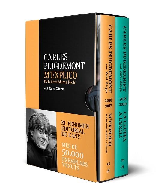 M'EXPLICO I LA LLUITA A L'EXILI (PACK) | 9788418226243 | PUIGDEMONT, CARLES | Llibreria Drac - Llibreria d'Olot | Comprar llibres en català i castellà online