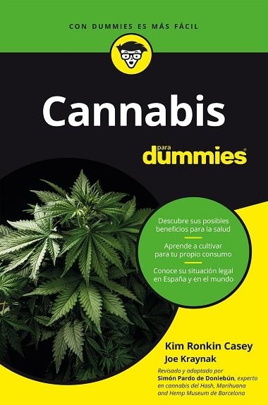 CANNABIS PARA DUMMIES | 9788432906190 | PARDO, SIMÓN; KRAYNAK, CASEY Y JOE; RONKIN, KIM | Llibreria Drac - Llibreria d'Olot | Comprar llibres en català i castellà online