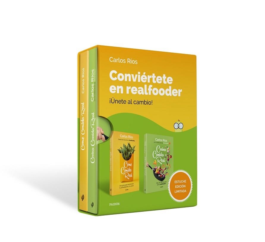 CONVIÉRTETE EN REALFOODER (PACK 2 LIBROS) | 9788449337710 | RÍOS, CARLOS | Llibreria Drac - Llibreria d'Olot | Comprar llibres en català i castellà online