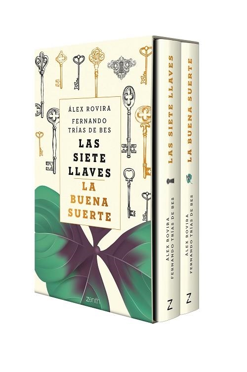 ESTUCHE LA BUENA SUERTE / LAS SIETE LLAVES | 9788408236214 | ROVIRA, ÁLEX; TRÍAS DE BES, FERNANDO | Llibreria Drac - Llibreria d'Olot | Comprar llibres en català i castellà online