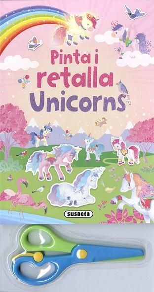 PINTA I RETALLA UNICORNS | 9788467775303 | SUSAETA | Llibreria Drac - Llibreria d'Olot | Comprar llibres en català i castellà online