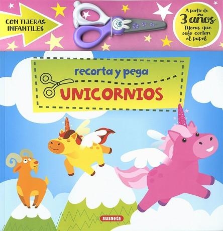 RECORTA Y PEGA UNICORNIOS | 9788467770612 | SUSAETA | Llibreria Drac - Llibreria d'Olot | Comprar llibres en català i castellà online