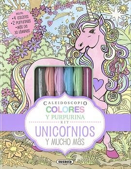 KIT COLORES, PURPURINA Y UNICORNIOS | 9788467761108 | SUSAETA | Llibreria Drac - Llibreria d'Olot | Comprar llibres en català i castellà online