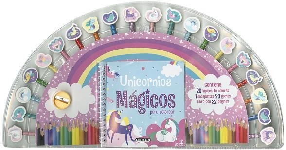 UNICORNIOS MÁGICOS PARA COLOREAR | 9788467775525 | SUSAETA | Llibreria Drac - Llibreria d'Olot | Comprar llibres en català i castellà online