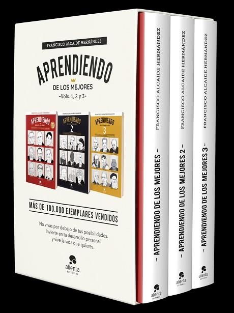 ESTUCHE APRENDIENDO DE LOS MEJORES VOL 1, 2 Y 3 | 9788413440514 | ALCAIDE, FRANCISCO | Llibreria Drac - Llibreria d'Olot | Comprar llibres en català i castellà online