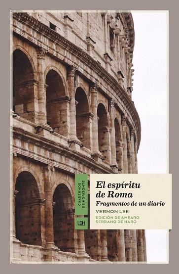 ESPÍRITU DE ROMA, EL | 9788417594183 | LEE, VERNON | Llibreria Drac - Llibreria d'Olot | Comprar llibres en català i castellà online