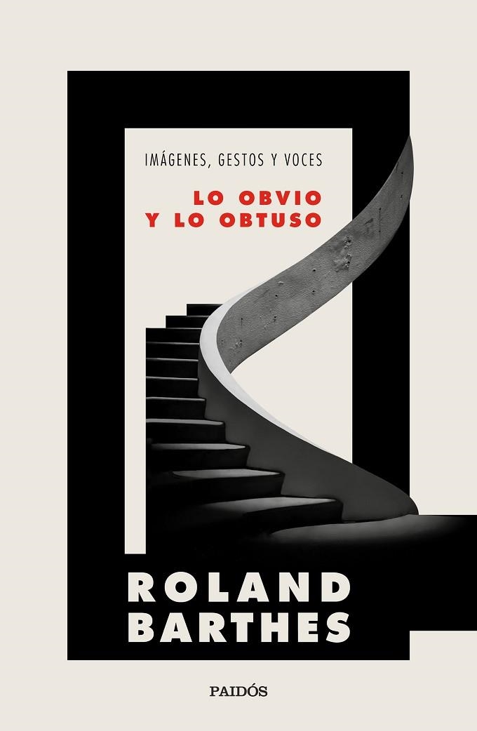 LO OBVIO Y LO OBTUSO | 9788449337109 | BARTHES, ROLAND | Llibreria Drac - Llibreria d'Olot | Comprar llibres en català i castellà online