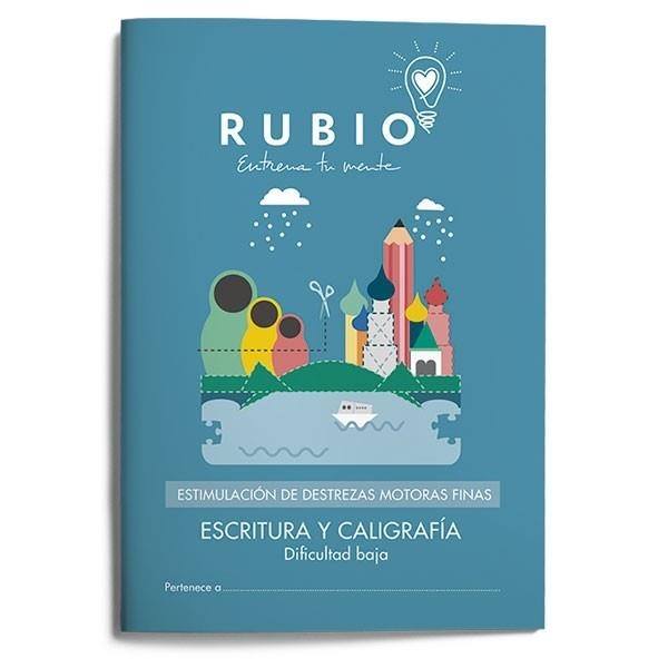 ESTIMULACIÓN DE DESTREZAS MOTORAS FINAS: ESCRITURA Y CALIGRAFÍA (DIFICULTAD BAJA | 9788416744039 | FUNDACIÓN CUADERNOS RUBIO | Llibreria Drac - Llibreria d'Olot | Comprar llibres en català i castellà online