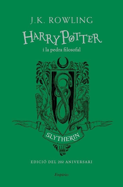 HARRY POTTER I LA PEDRA FILOSOFAL (SLYTHERIN)  | 9788417879815 | ROWLING, J.K. | Llibreria Drac - Llibreria d'Olot | Comprar llibres en català i castellà online