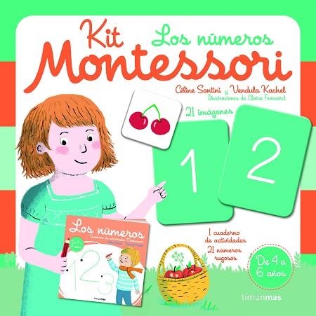 KIT MONTESSORI. LOS NÚMEROS | 9788408235446 | SANTINI, CÉLINE; KACHEL, VENDULA | Llibreria Drac - Llibreria d'Olot | Comprar llibres en català i castellà online