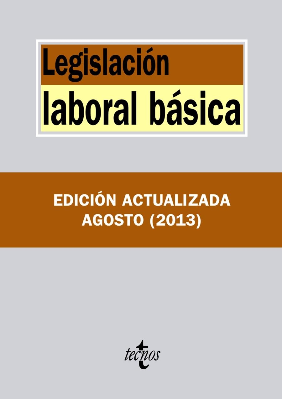 LEGISLACIÓN LABORAL BÁSICA | 9788430959525 | Llibreria Drac - Llibreria d'Olot | Comprar llibres en català i castellà online