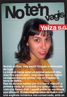 NO TE'N VAGIS | 9788424646196 | B.G., YAIZA | Llibreria Drac - Llibreria d'Olot | Comprar llibres en català i castellà online