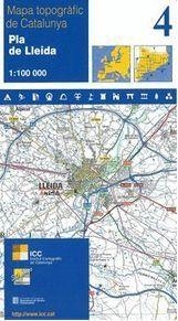 PLA DE LLEIDA MAPA TOPOGRAFIC DE CATALUNYA 1:100 000 | 9788439388821 | A.DD. | Llibreria Drac - Llibreria d'Olot | Comprar llibres en català i castellà online