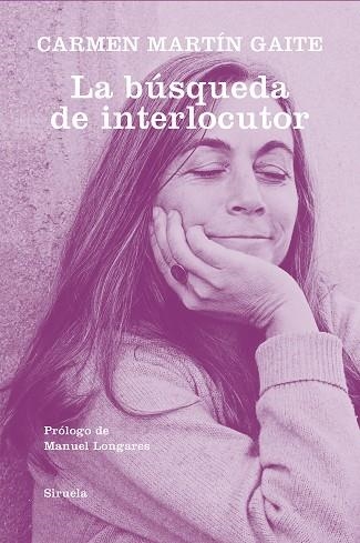 BÚSQUEDA DE INTERLOCUTOR, LA | 9788418245497 | MARTÍN GAITE, CARMEN | Llibreria Drac - Llibreria d'Olot | Comprar llibres en català i castellà online