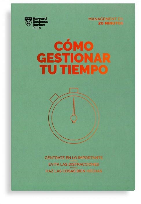 CÓMO GESTIONAR TU TIEMPO | 9788417963231 | HARVARD BUSINESS REVIEW | Llibreria Drac - Librería de Olot | Comprar libros en catalán y castellano online