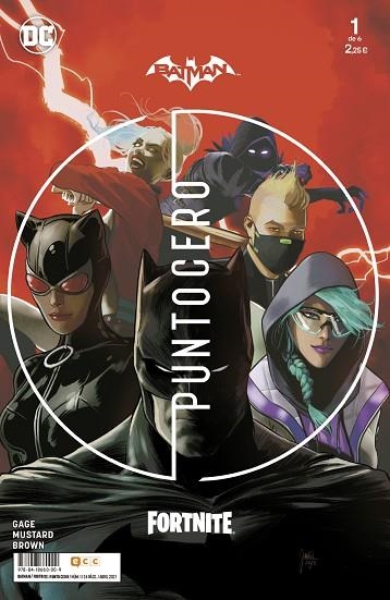 BATMAN/FORTNITE: PUNTO CERO NÚM. 01 DE 6 | 9788418660009 | MUSTARD, DONALD; N. GAGE, CHRISTOS | Llibreria Drac - Llibreria d'Olot | Comprar llibres en català i castellà online