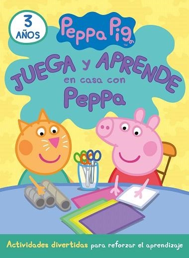 JUEGA Y APRENDE EN CASA CON PEPPA (3 AÑOS). TU CUADERNO DE VACACIONES | 9788448857486 | HASBRO EONE | Llibreria Drac - Llibreria d'Olot | Comprar llibres en català i castellà online