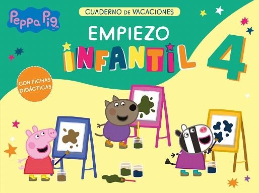 PEPPA PIG. EMPIEZO INFANTIL 4 AÑOS. CUADERNO DE VACACIONES | 9788448855840 | HASBRO EONE | Llibreria Drac - Llibreria d'Olot | Comprar llibres en català i castellà online