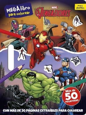 VENGADORES, LOS. MEGALIBRO PARA COLOREAR | 9788416914890 | MARVEL | Llibreria Drac - Llibreria d'Olot | Comprar llibres en català i castellà online