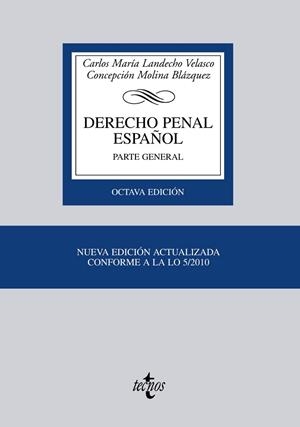 DERECHO PENAL ESPAÑOL | 9788430951932 | VV.AA | Llibreria Drac - Llibreria d'Olot | Comprar llibres en català i castellà online