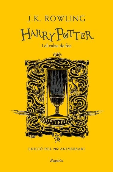 HARRY POTTER I EL CALZE DE FOC (HUFFLEPUFF) | 9788417879969 | ROWLING, J.K. | Llibreria Drac - Llibreria d'Olot | Comprar llibres en català i castellà online