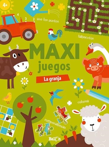 MAXI JUEGOS. LA GRANJA | 9789403225661 | BALLON | Llibreria Drac - Llibreria d'Olot | Comprar llibres en català i castellà online