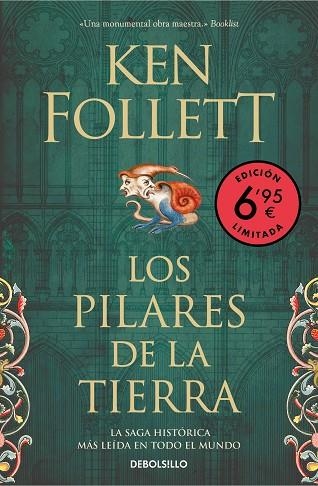 PILARES DE LA TIERRA, LOS (SAGA LOS PILARES DE LA TIERRA  1) | 9788466354424 | FOLLETT, KEN | Llibreria Drac - Llibreria d'Olot | Comprar llibres en català i castellà online