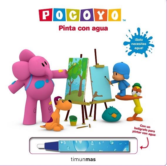 POCOYÓ. PINTA CON AGUA | 9788408236665 | ZINKIA | Llibreria Drac - Llibreria d'Olot | Comprar llibres en català i castellà online