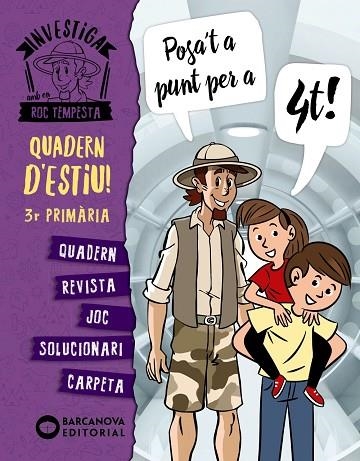 INVESTIGA AMB ROC TEMPESTA 3R. POSA'T A PUNT PER A 4T | 9788448954307 | MURILLO, NÚRIA; CERDÀ, XIMO | Llibreria Drac - Librería de Olot | Comprar libros en catalán y castellano online