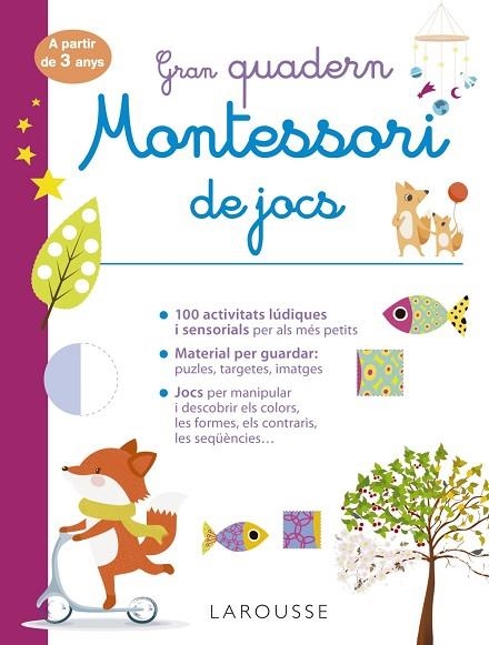 GRAN QUADERN MONTESSORI DE JOCS | 9788418473241 | AA.DD. | Llibreria Drac - Llibreria d'Olot | Comprar llibres en català i castellà online