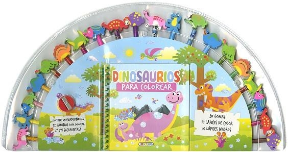 DINOSAURIOS PARA COLOREAR | 9788417695682 | AA.VV | Llibreria Drac - Llibreria d'Olot | Comprar llibres en català i castellà online