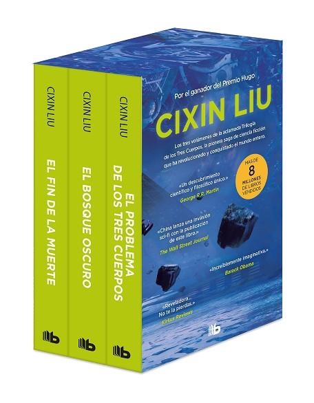 TRILOGÍA DE LOS TRES CUERPOS (PACK CON: EL PROBLEMA DE LOS TRES CUERPOS | EL BOSQUE OSCURO | FIN DE LA MUERTE) | 9788413143361 | LIU, CIXIN | Llibreria Drac - Llibreria d'Olot | Comprar llibres en català i castellà online