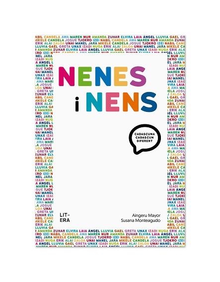 NENES I NENS. CADASCUNA, CADASCUN, DIFERENT. | 9788412163070 | MAYOR, AINGERU; MONTEAGUDO, SUSANA | Llibreria Drac - Llibreria d'Olot | Comprar llibres en català i castellà online