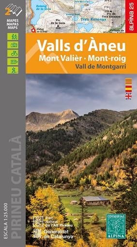 VALLS D'ÀNEU (2 MAPES 1:25.000 + CARPETA DESPLEGABLE) | 9788480908863 | AA.DD. | Llibreria Drac - Llibreria d'Olot | Comprar llibres en català i castellà online