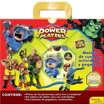 POWER PLAYERS. MALETÍN DE CUENTOS, ACTIVIDADES Y PEGATINAS | 9788408242970 | ZAG HEROES | Llibreria Drac - Llibreria d'Olot | Comprar llibres en català i castellà online