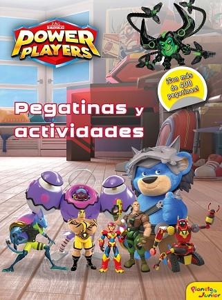 POWER PLAYERS. PEGATINAS Y ACTIVIDADES | 9788408244738 | ZAG HEROES | Llibreria Drac - Llibreria d'Olot | Comprar llibres en català i castellà online