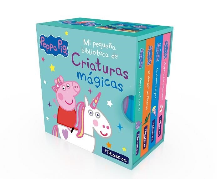 MI PEQUEÑA BIBLIOTECA DE CRIATURAS MÁGICAS. SIRENAS, UNICORNIOS, NARVALES Y DRAGONES (PEPPA PIG) | 9788448858353 | HASBRO EONE | Llibreria Drac - Llibreria d'Olot | Comprar llibres en català i castellà online