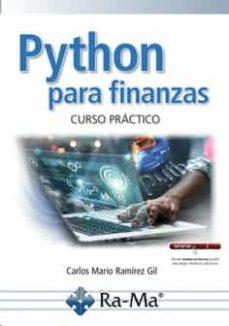 PYTHON PARA FINANZAS | 9788418551857 | RAMIREZ, CARLOS MARIO | Llibreria Drac - Llibreria d'Olot | Comprar llibres en català i castellà online