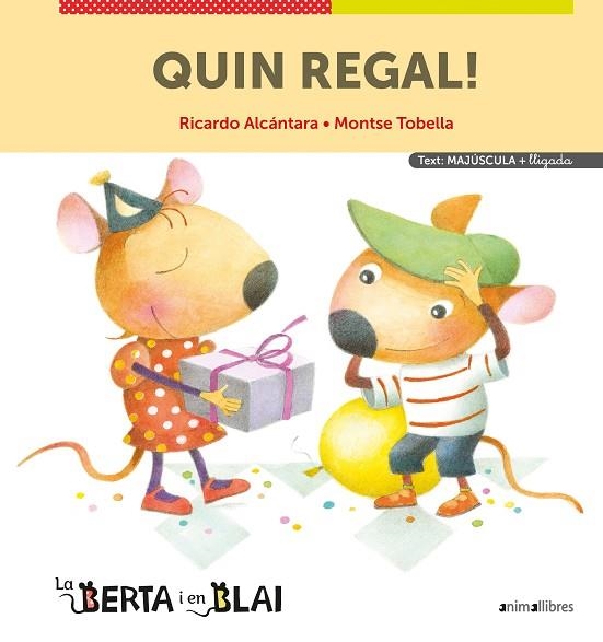 QUIN REGAL! (MAJÚSCULES + LLIGADA) | 9788418592331 | ALCÁNTARA, RICARDO | Llibreria Drac - Librería de Olot | Comprar libros en catalán y castellano online