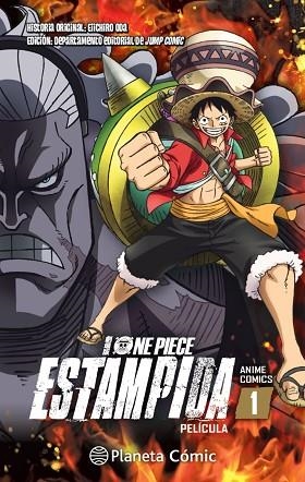 ONE PIECE ESTAMPIDA ANIME COMIC Nº 01 | 9788413426150 | ODA, EIICHIRO | Llibreria Drac - Llibreria d'Olot | Comprar llibres en català i castellà online