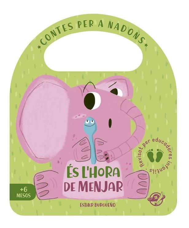 ÉS HORA DE MENJAR (CONTES PER A NADONS) | 9788417207403 | BURGUEÑO, ESTHER | Llibreria Drac - Llibreria d'Olot | Comprar llibres en català i castellà online