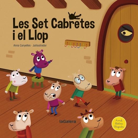 SET CABRETES I EL LLOP, LES | 9788424669744 | CANYELLES, ANNA; JULILUSTRADOR | Llibreria Drac - Llibreria d'Olot | Comprar llibres en català i castellà online