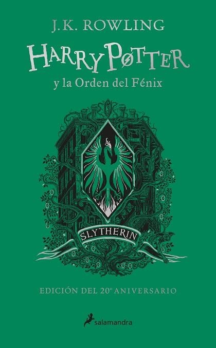 HARRY POTTER Y LA ORDEN DEL FÉNIX (EDICIÓN SLYTHERIN DEL 20º ANIVERSARIO) (HARRY POTTER) | 9788418174612 | ROWLING, J.K. | Llibreria Drac - Llibreria d'Olot | Comprar llibres en català i castellà online