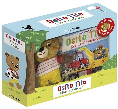 OSITO TITO. LIBRO Y PELUCHE | 9788408243298 | DAVIES, BENJI | Llibreria Drac - Librería de Olot | Comprar libros en catalán y castellano online